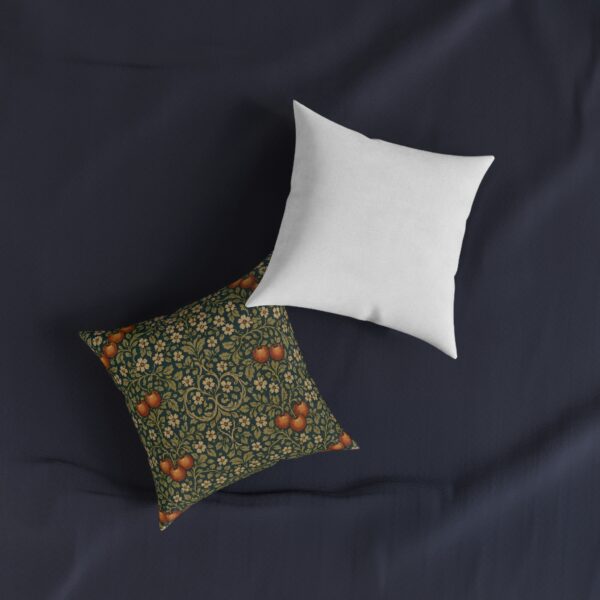 William Morris Pomegranate Pattern Square Pillow