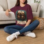 Otter Couple T-Shirt — "Gentle Paws, Brave Hearts" Cute Animal Tee