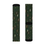 Pickleball Racket Ball Court Socks | Sublimation Socks