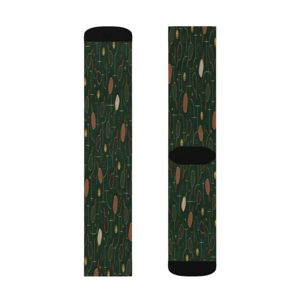 Pickleball Racket Ball Court Socks | Sublimation Socks