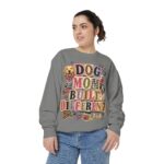 Dog Mom Built Different Sweatshirt — Paw Print Crewneck for Dog Lovers