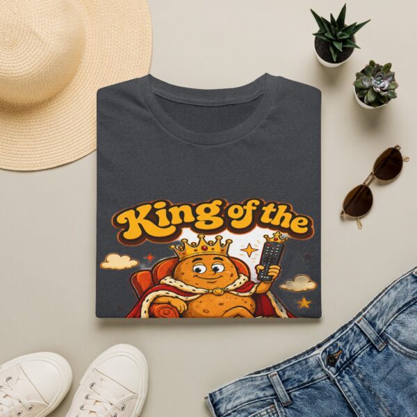 King of the Remote T-Shirt — Funny Couch Potato TV Remote Shirt