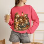 Rescue Cat Sweatshirt — Adopt Don't Shop Crewneck