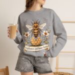 Wildflowers & Honey Hours Bee Crewneck Sweatshirt