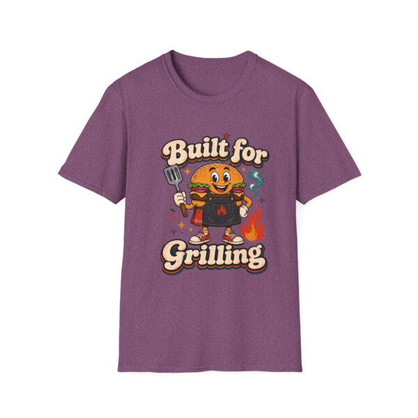Built for Grilling Burger BBQ T-Shirt — Grilling Tee for BBQ Lovers