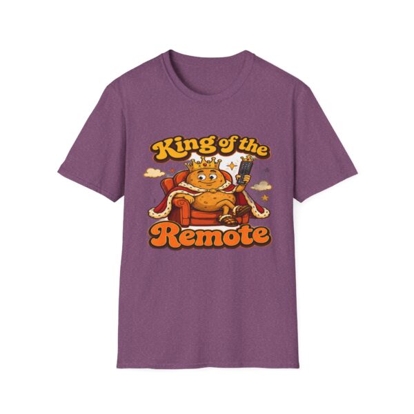 King of the Remote T-Shirt — Funny Couch Potato TV Remote Shirt