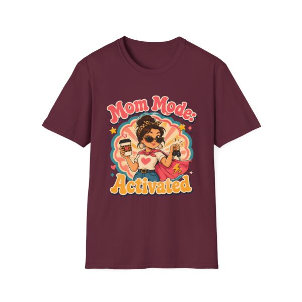Mom Mode Activated T-Shirt — Retro Cute Mama Graphic Tee