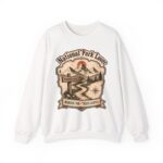 National Park Lover Vintage Hiking Crewneck Sweatshirt