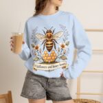 Wildflowers & Honey Hours Bee Crewneck Sweatshirt