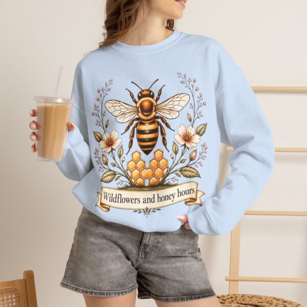 Wildflowers & Honey Hours Bee Crewneck Sweatshirt