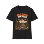 The Road Awaits Vintage Mountain Road T-Shirt
