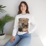 Dewey Decimal & Dead Bodies Vintage Library Crewneck