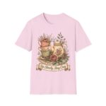 Tea Time Floral T-Shirt — "Sip Slowly, Stay Cozy" Vintage Teapot Tee