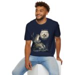 Vintage Frog & Floating Fishbowl T-Shirt — Whimsical Nature Tee