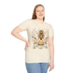 Bee Floral T-Shirt — "Wildflowers and Honey Hours" Graphic Tee