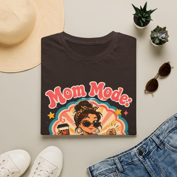 Mom Mode Activated T-Shirt — Retro Cute Mama Graphic Tee