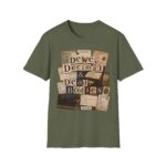 Dewey Decimal & Dead Bodies Vintage Library Horror T-Shirt