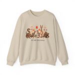 Desert Wildlife Crewneck Sweatshirt – "Soft Sand, Sharp Instincts" Snake, Lizard & Turtle Graphic