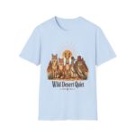 Southwestern Desert Animals T-Shirt — Fox, Rabbit & Owl Row Design