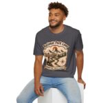 National Park Lover Vintage Mountain Camping Badge T-Shirt
