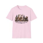 Moonlight in the Pines Wildlife T-Shirt — Deer, Bear, Fox & Owl Nature Tee