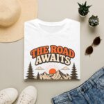 The Road Awaits Vintage Mountain Road T-Shirt