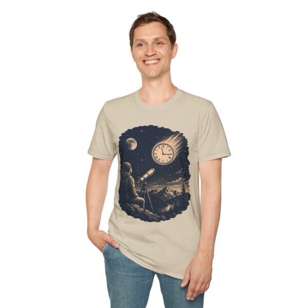 Retro Astronomer Tee — 'Falling Star? Broken Clock' Funny Space Nerd T-Shirt
