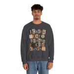 I Check Out Books & Cold Cases Crewneck Sweatshirt — Cozy True Crime Booklover Pullover