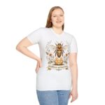 Bee Floral T-Shirt — "Wildflowers and Honey Hours" Graphic Tee