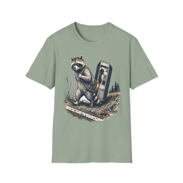 Raccoon Ditch Payphone Retro T-Shirt