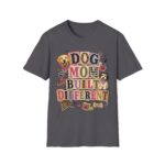 Dog Mom, Built Different T-Shirt — Cute Graphic Tee for Dog Lovers