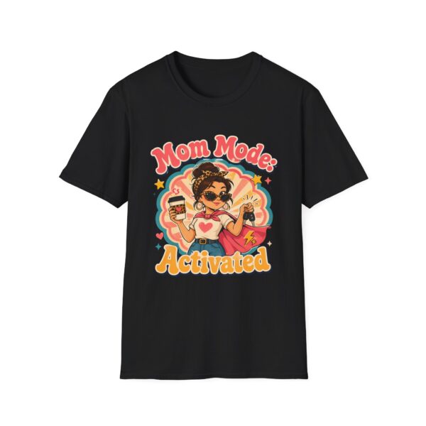 Mom Mode Activated T-Shirt — Retro Cute Mama Graphic Tee