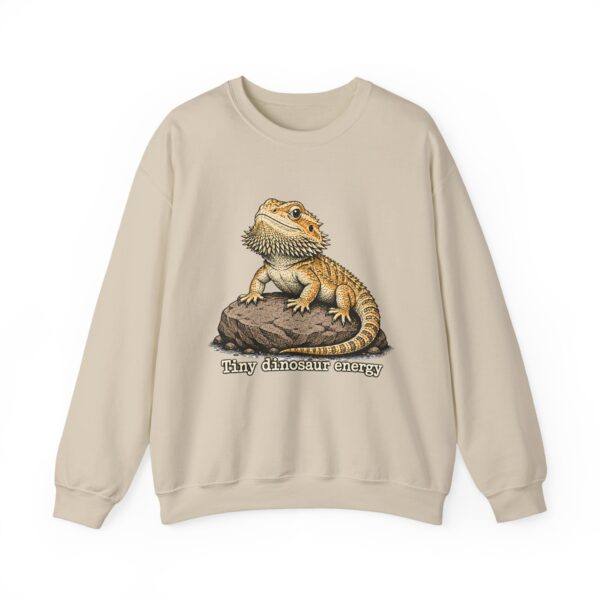 Bearded Dragon 'Tiny Dinosaur Energy' Crewneck Sweatshirt