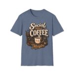 Social After Coffee T-Shirt — Funny Coffee Lover Tee (Maybe)