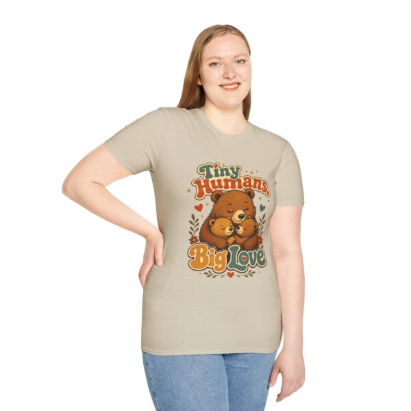 Tiny Humans, Big Love Bear Mom & Baby T-Shirt