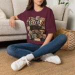 Too Many Books T-Shirt — Vintage Bibliophile Reading Tee