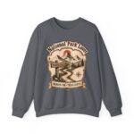 National Park Lover Vintage Hiking Crewneck Sweatshirt