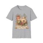 Tea Time Floral T-Shirt — "Sip Slowly, Stay Cozy" Vintage Teapot Tee