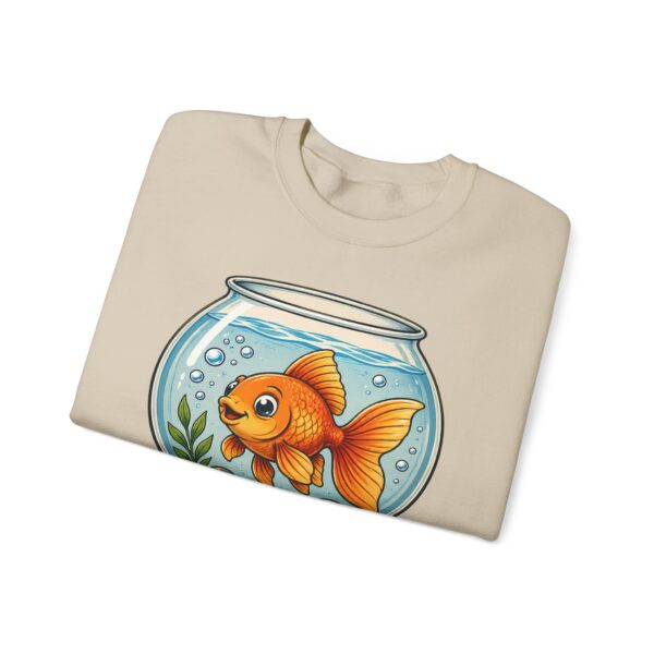Tiny Pond, Big Personality Goldfish Crewneck Sweatshirt