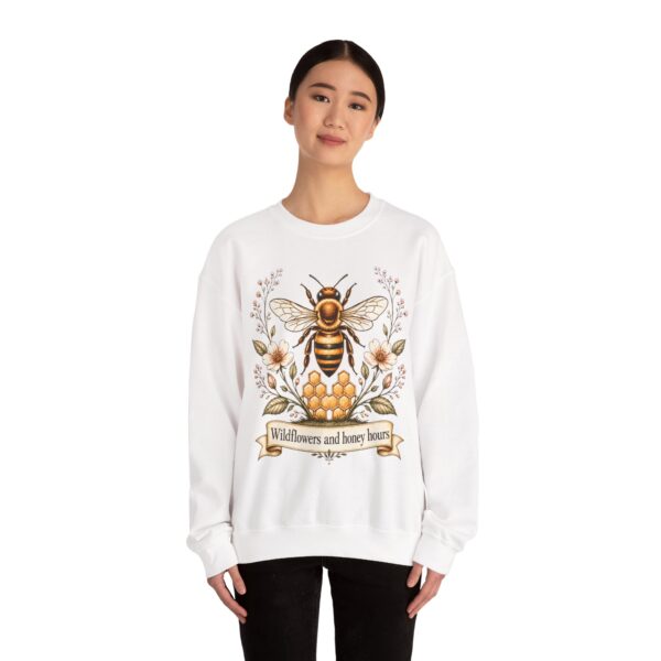 Wildflowers & Honey Hours Bee Crewneck Sweatshirt