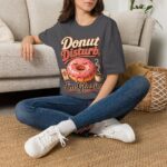 Donut Disturb T-Shirt — "I’m Glazing" Funny Donut Tee for Coffee Lovers
