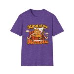 King of the Remote T-Shirt — Funny Couch Potato TV Remote Shirt