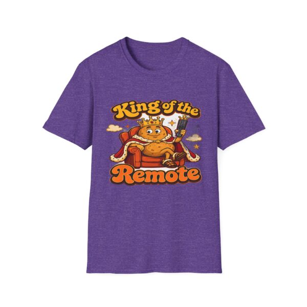 King of the Remote T-Shirt — Funny Couch Potato TV Remote Shirt