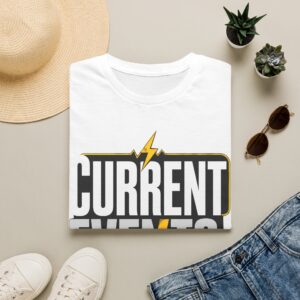 Current Events I Fix Them T-Shirt — Electric Technician Humor Tee