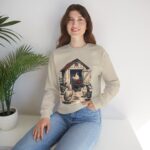 Chicken Keepers Crewneck Sweatshirt — Vintage Backyard Hen Humor