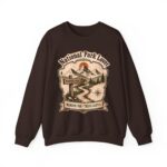 National Park Lover Vintage Hiking Crewneck Sweatshirt