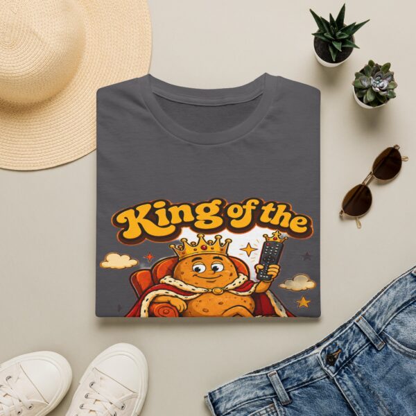 King of the Remote T-Shirt — Funny Couch Potato TV Remote Shirt
