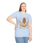 Bee Floral T-Shirt — "Wildflowers and Honey Hours" Graphic Tee