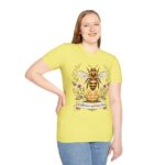 Bee Floral T-Shirt — "Wildflowers and Honey Hours" Graphic Tee
