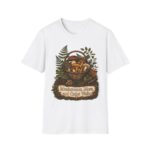 Mushrooms Walks Quiet Walks Wild Mushroom Basket T-Shirt | Foraging Nature Graphic Tee